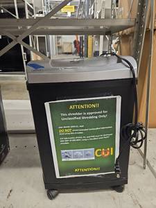 lot 8982 image: Ativa DX120P Paper Shredder
