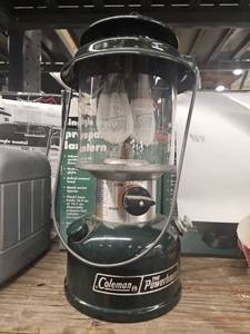 lot 8995 image: Coleman Powerhouse Double Mantle Lantern