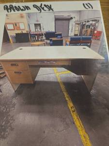 lot 18406 image: Industrial Office Desk&nbsp