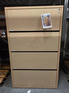 lot 20222 image: 4-Drawer Lateral File Cabinet