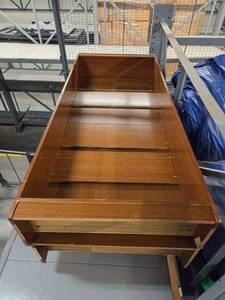lot 20242 image: (2) Wooden Book Shelves