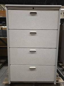 lot 20287 image: Metal 4-Drawer Filing Cabinet
