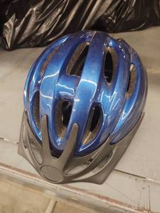 lot 6256 image: Lot of Top Gear Blue Kids Bicycle Helmets