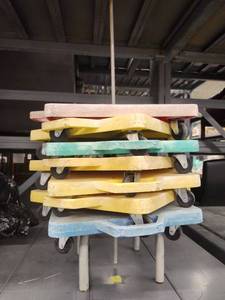 lot 6257 image: Retro Rolling Platform Set