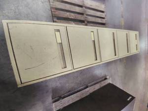 lot 20310 image: 6ft Industrial Metal Filing Cabinet Drawers