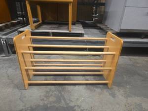 lot 20363 image: Kaplan Early Learning Wooden Ball Rack