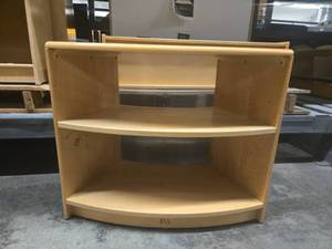 lot 20368 image: Community Curved Bookshelf