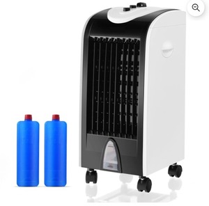 lot 2157 image: Gymax Home Office Air Cooler Portable Fan Humidifier