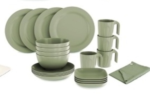 lot 2187 image: Unbreakable Dish Set - Durable, Stylish Tableware for Any Occasion