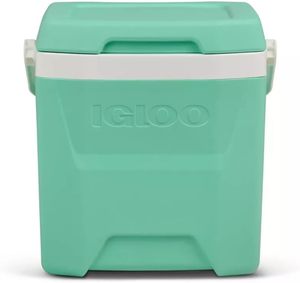 lot 2189 image: Igloos Hard Ice Chest, Insulated Cooler, Heavy-Duty, Portable, 12 Qt.