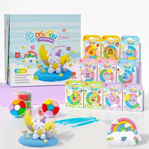 lot 2238 image: Air Dry Clay Kit - Modeling Clay for Kids, 10 boxes & Tools.