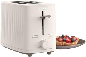 lot 2269 image: Cuisinart Soho 2-Slice Toaster, 7 Settings, Rear Cord, Truffle