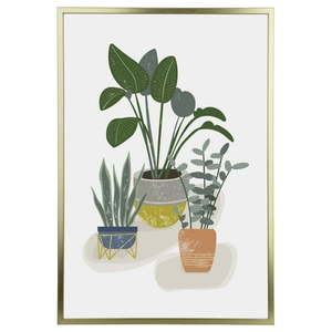 lot 2270 image: Mainstays 24 x 36 Thin Flat Gold Poster Frame