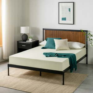 lot 2279 image: $90 Zinus Gel Airflow Twin Tight Top 8 Memory Foam Mattress