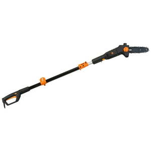 lot 2297 image: $57 WEN 6-Amp 8-Inch Electric Pole Saw with 8.75-Foot Reach