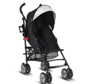 lot 2301 image: Costway BB4880BK Folding Baby Toddler Stroller, Black