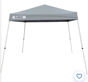 lot 2305 image: Academy Sports  Outdoors Easy Shade 10 ft x 10 ft Slant Leg Canopy