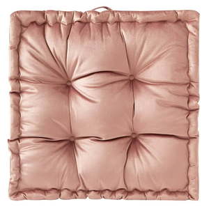 lot 2336 image: TWO Pack Home Decor Collection 20x20 Old Rose Decorative Floor Pillow