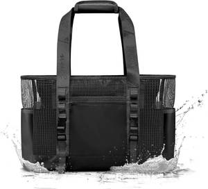 lot 2343 image: Yarwo Boat Gear Tote Bag, 35.5L Waterproof with Wet Dry Pockets