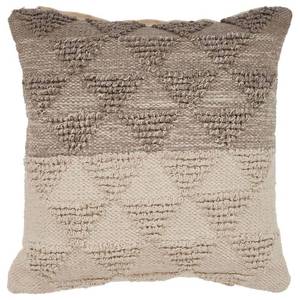 lot 2358 image: Eclectic Grey Geometric Hypoallergenic 18 in. Throw Pillow
