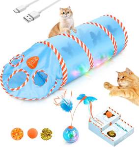 lot 2374 image: Migipaws Interactive Cat Toy with Moving Butterfly Shadow