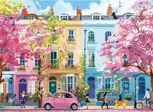 lot 2401 image: Jigsaw Puzzle - Spring Street (20.5x15in)