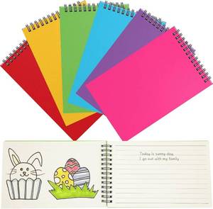 lot 2406 image: Blank Journals for Kids, 5 x 7.5 Inch
