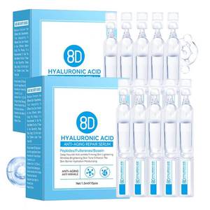 lot 2411 image: 8D Hyaluronic Acid Anti-Wrinkle Repair Serum, 3%, 2 Vials