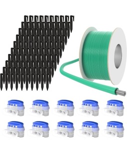 lot 2416 image: ECENCE Accessories kit for robotic mower, 50m wire  connectors