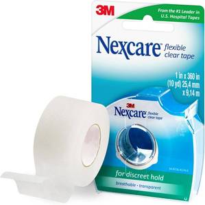 lot 2428 image: Nexcare Waterproof Medical Tape, 1 In x 10 Yds, 1 Roll
