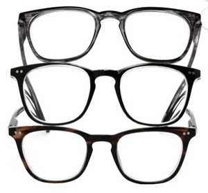 lot 2462 image: Members Mark Round Reading Glasses, 3pk.
