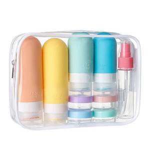 lot 2465 image: 16 Pk Travel Bottles, Leak-Proof Containers for Toiletries