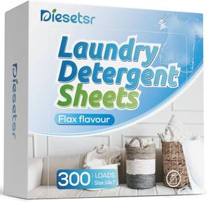 lot 2506 image: Laundry Detergent Sheets 150 Ct ECO-Friendly, Plastic-Free Soap