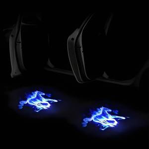 lot 2510 image: 2PCS Car Door Light Projector, Universal LED Welcome Shadow