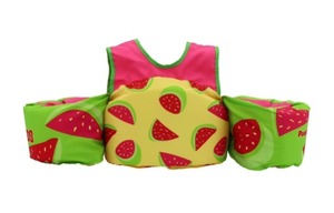lot 2526 image: Body Glove Kids Paddle Pals Type VLife Vest, 35-55 Ibs.