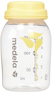 lot 2529 image: Medela Breast Milk Storage Bottles, 6 Pack, 5oz, BPA-Free