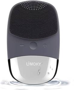 lot 2531 image: Facial Cleansing Brush, 3-in-1 Electric Face Scrubber (Gray)