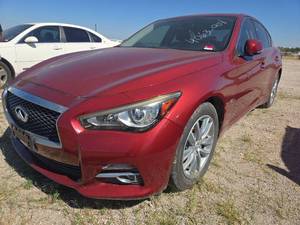 lot 1917 image: 2016 Infiniti Q50 Luxury Sedan - RED