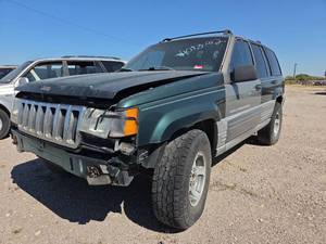 lot 1929 image: 1998 Jeep Grand Cherokee - GREEN