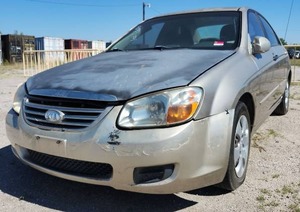 lot 1938 image: 2007 Kia Spectra EX - GOLD