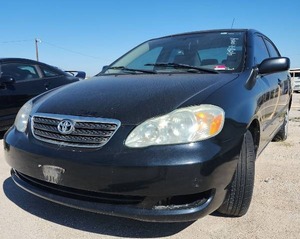 lot 1943 image: 2007 Toyota Corolla - BLACK