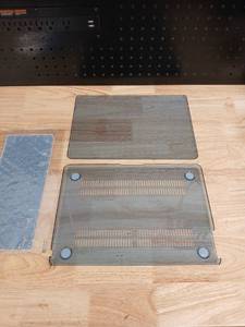 lot 40346 image: MacBook Clear Protective Case and Keyboard Cover Set - Retail $15