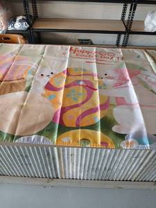 lot 40397 image: Happy Easter Flag 60 inches x 35.5 inches - Retail $24