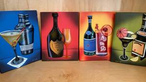 lot 88 image: Vintage Cocktail Art Collection by Rafuse