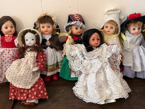 lot 502 image: Dolls From Around the World Collection, One is Porcelain
