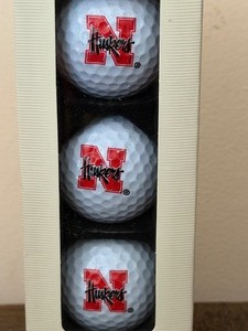 lot 507 image: Collegiate Sports Memorabilia - Nebraska Golf Balls