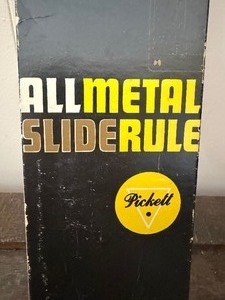 lot 556 image: Vintage Pickett All Metal Slide Rule