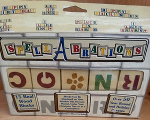 lot 591 image: Spell-A-Brations Blocks in Package