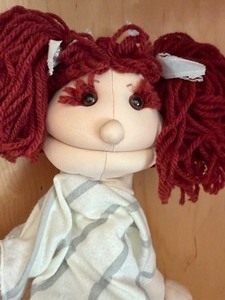 lot 597 image: Vintage Homemade Puppet