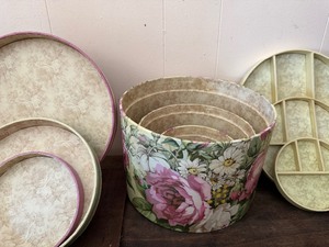 lot 598 image: Victorian Rose Nesting Boxes